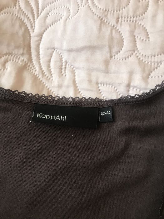 Czekoladowa bluzka KappAhl