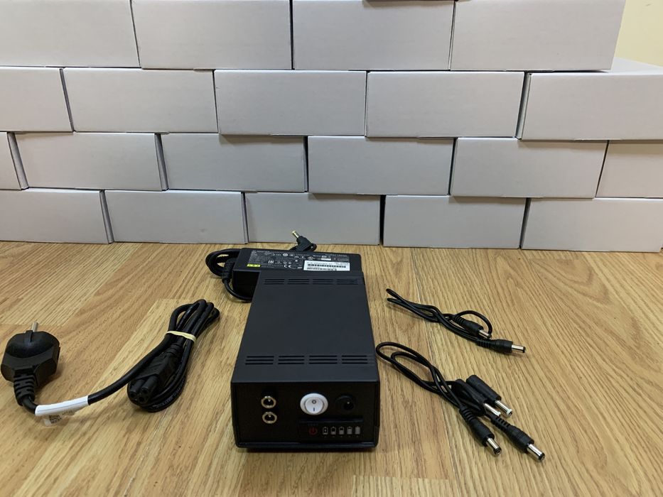 ДБЖ UPS для роутера і GPON 37600 мАг 130 Вт/год Швидка зарядка