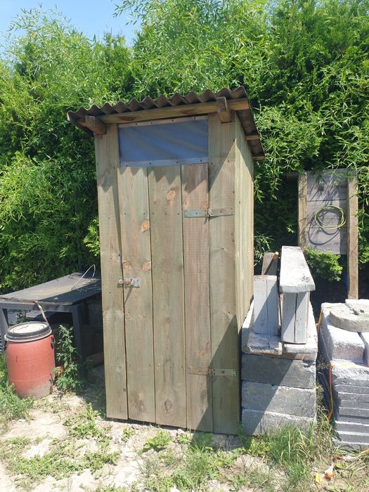 Wc drewniane, SOLIDNE!!!