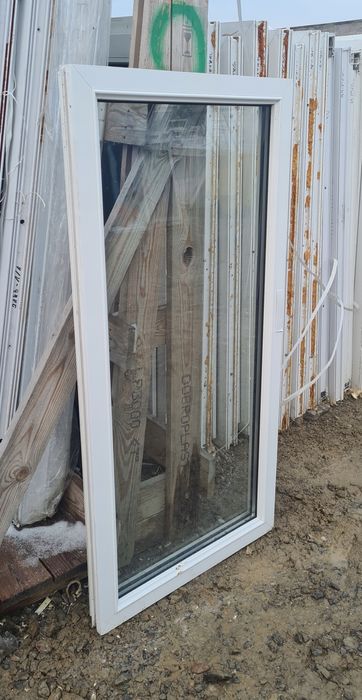 OKNA KacprzaK Witryna 60x124 FIX Używany PCV Lider Okna OLX