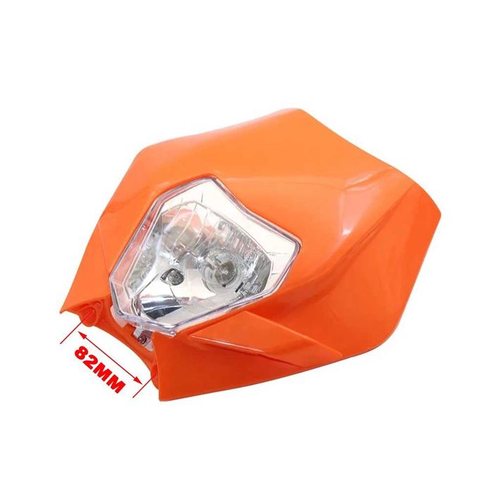 Farol LED Universal para Moto KTM EXC SX XC XCW - Motocross Supermoto