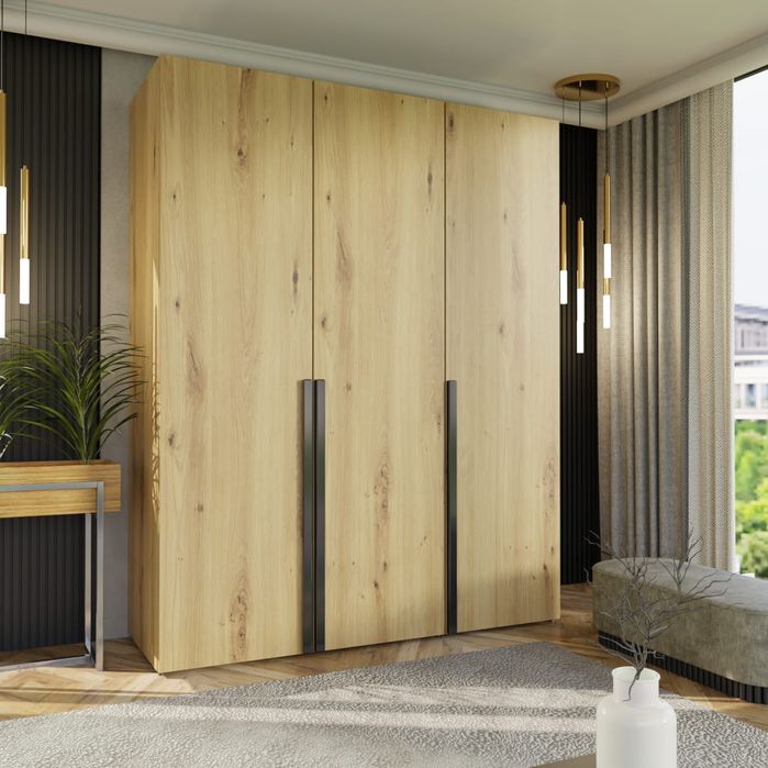 Szafa modułowa Box 3 Artisan z czarnym uchwytem