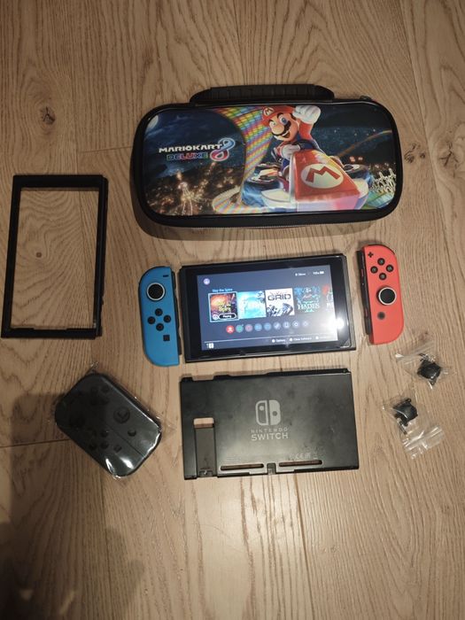 Nintendo Switch v2 CFW atmosfere + 256gb + etui i bonusy