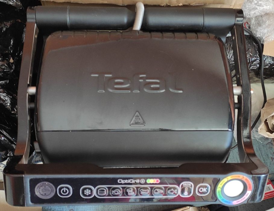 Grill elektryczny Tefal Optigrill plus czarny 2000W