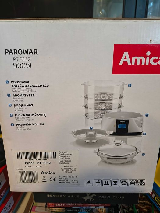 Parowar Amica  900 W