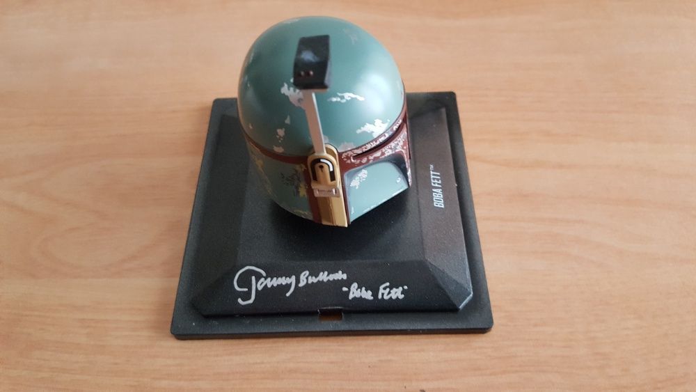 Capacete Autografado por Jeremy Bulloch (Boba Fett em Star Wars)