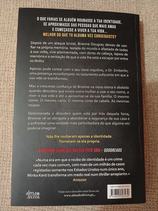 "Uma Outra Eu" de Minka Kent