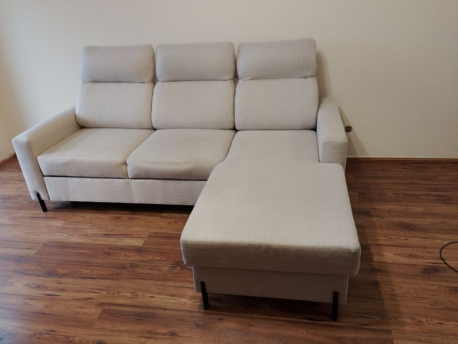 Kanapa narożna rozkladana