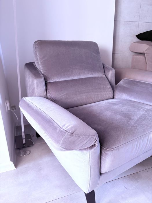 Fotel Kler Diva szary