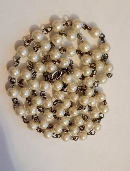 Piękny naszyjnik z pereł