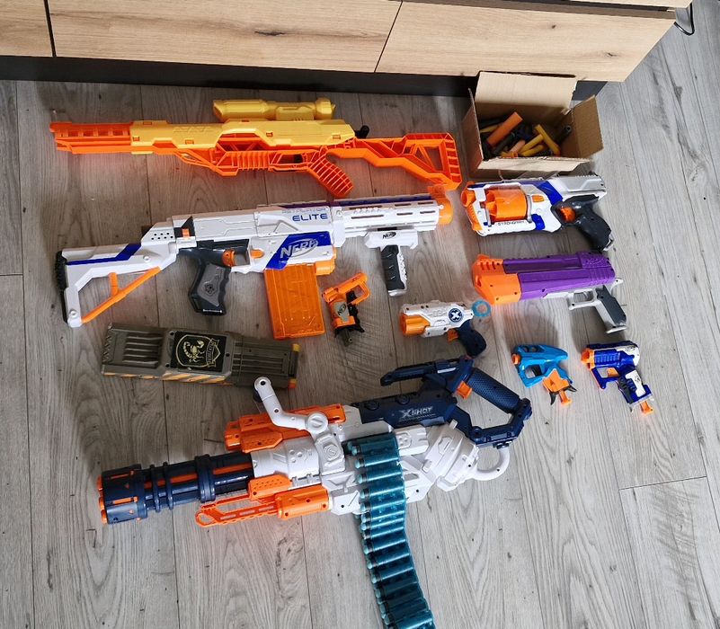 Nerf zestaw pistoletów
