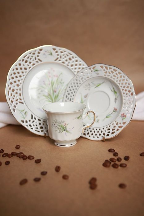 Zestaw śniadaniowy Burg Lindau porcelana