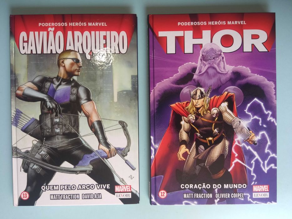 PODEROSOS HERÓIS MARVEL - 8 volumes Ed. Levoir