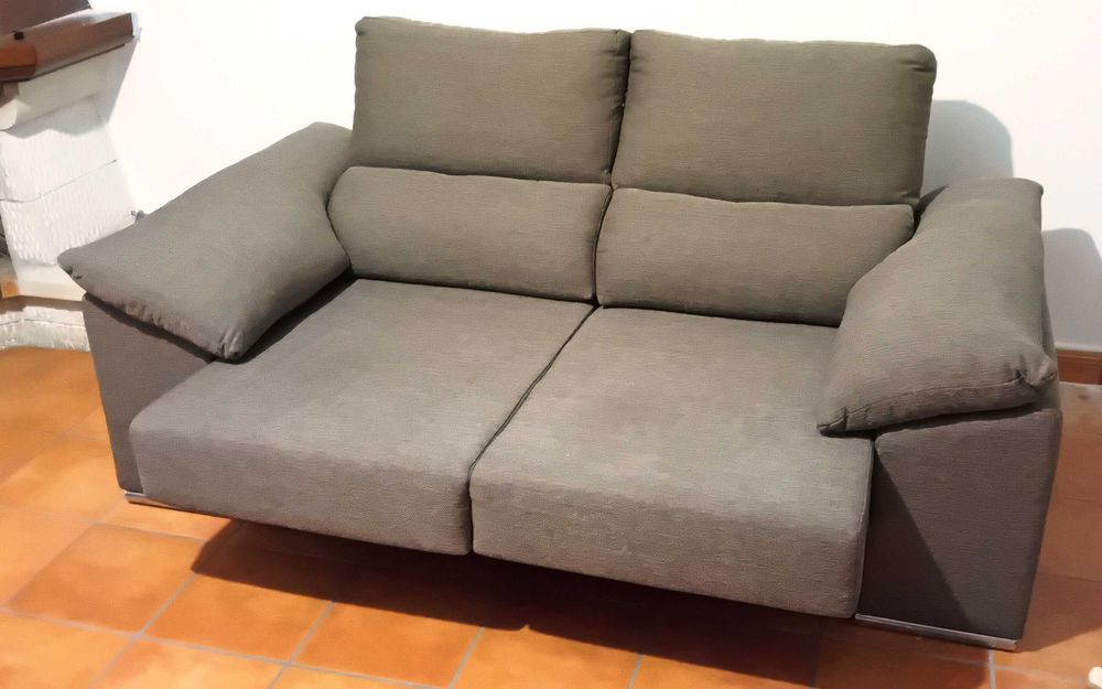 Sofá 2 lugares - Duplo chaise longue