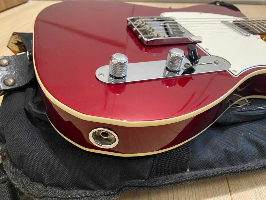 ESP Edwards E-TE-100CTM/LT Telecaster Candy Apple Red Lacquer Taste