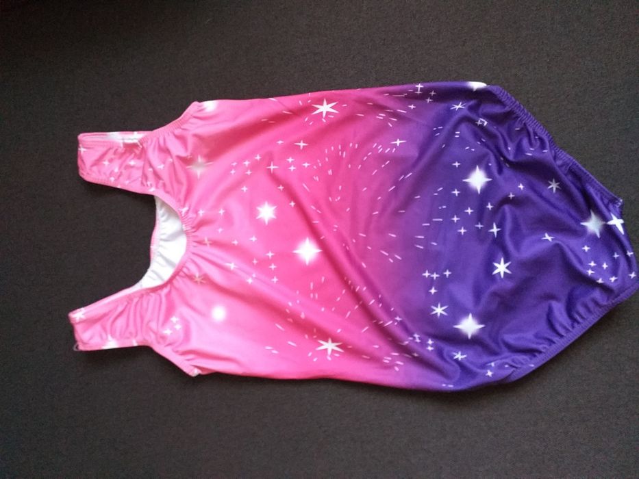 Трико боді купальник для танців гімнастики 150 розмір