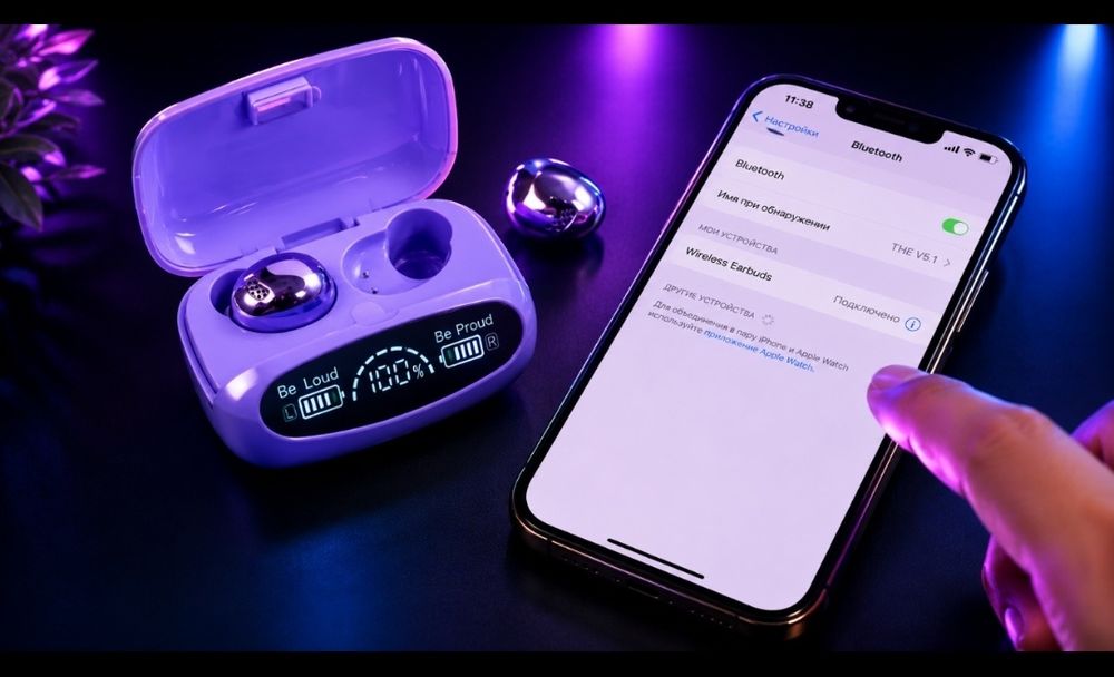 Беспроводные наушники M32 TWS Bluetooth 5.13