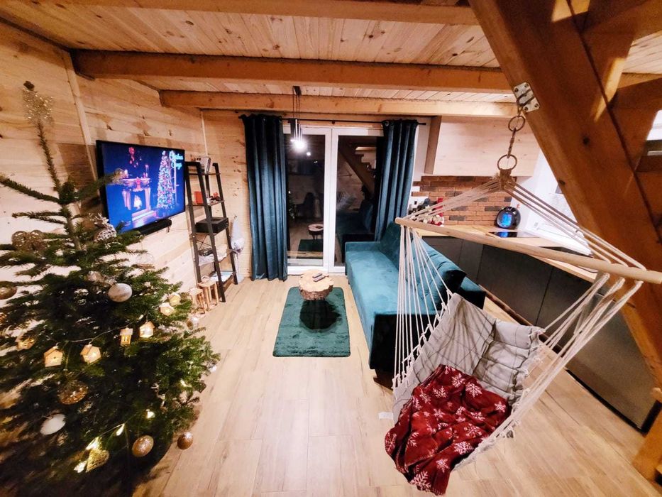 Domek całoroczny Zakątek Krasice, strefa relaksu, bania, jacuzzi, quad