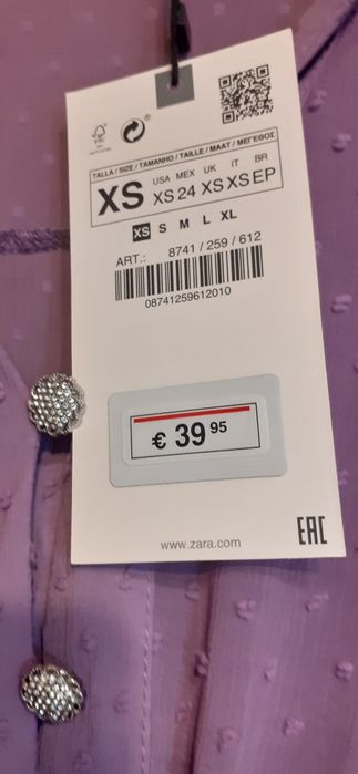 Vestido Novo da Zara