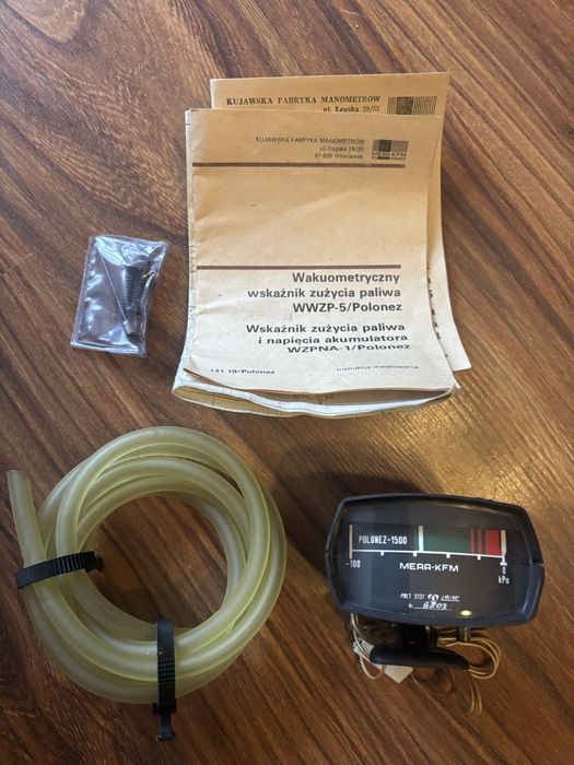 Wakuometr Polonez wkaźnik zyżycia paliwa
