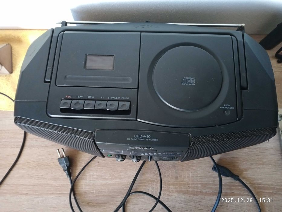 Gravador de fita Sony