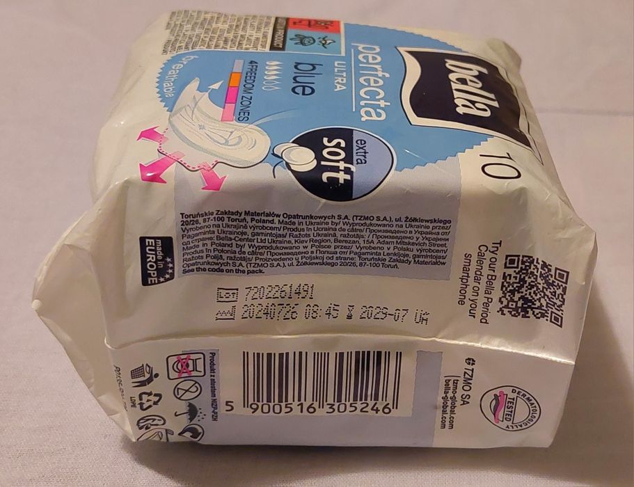 Podpaski Bella 10 sztuk