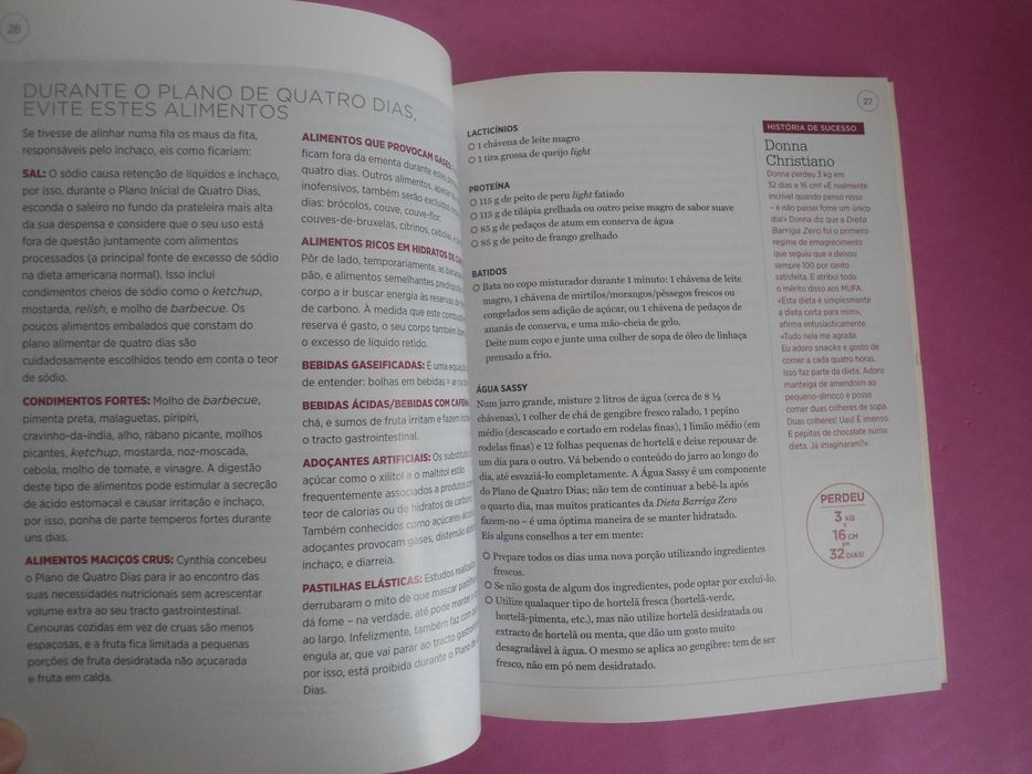Dieta Barriga Zero de Liz Vaccariello (Livro I)