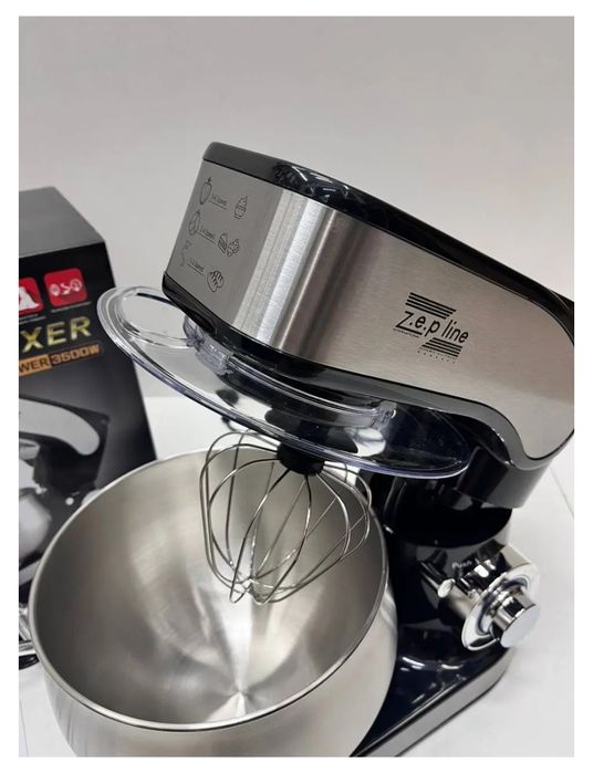 Тістоміс 3500вт 6л 4в1 з нержавіючої сталі / міксер