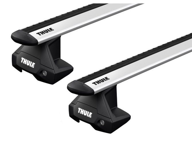 Багажник на фабию, октавию, супер -гладкий дах Thule Wingbar Evo