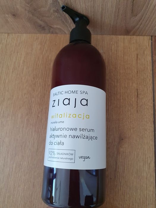 Ziaja Baltic Home Spa witalizacja hialuronowe serum nawilżające