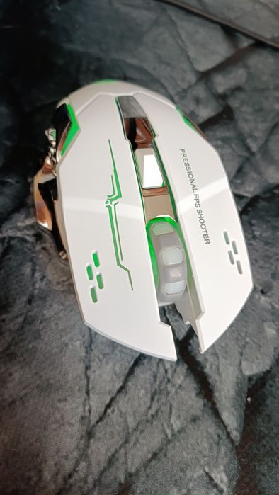 СУПЕР ЦІНА! Ігрова миш Х8 злед підсвіткою, Безпровідна Тихий КЛІК  АКБ