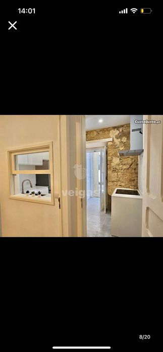 Apartamento T1 com logradouro