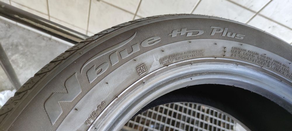 4x 185/60R15 Nexen N'Blue HD Plus 6,71mm 84H C/B/69dB