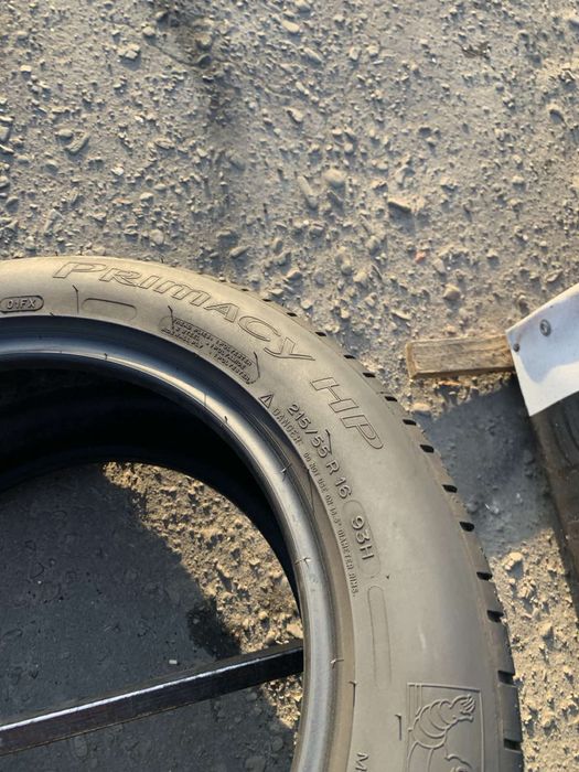 Шини 215/55 R16 Michelin  пара літо  2023 рік 7/6,5 мм