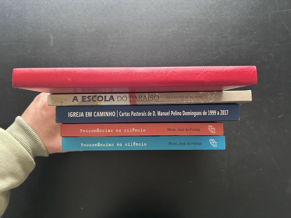 Conjunto de 4 Livros: Silêncio Orante, Exercícios e História Papal