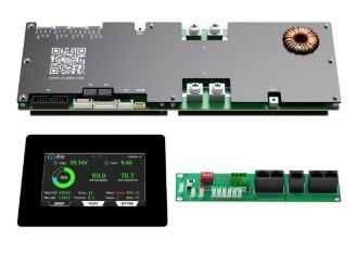 Jikong BMS 100А 150А 200А 300А LCD Балансир RS485 модуль