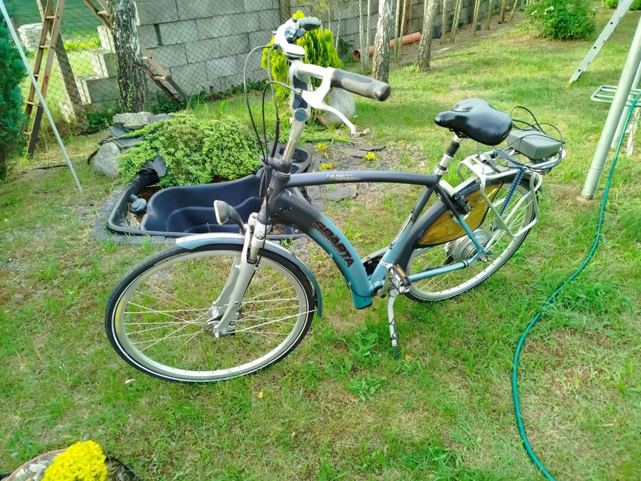 Rower męski elektryczny