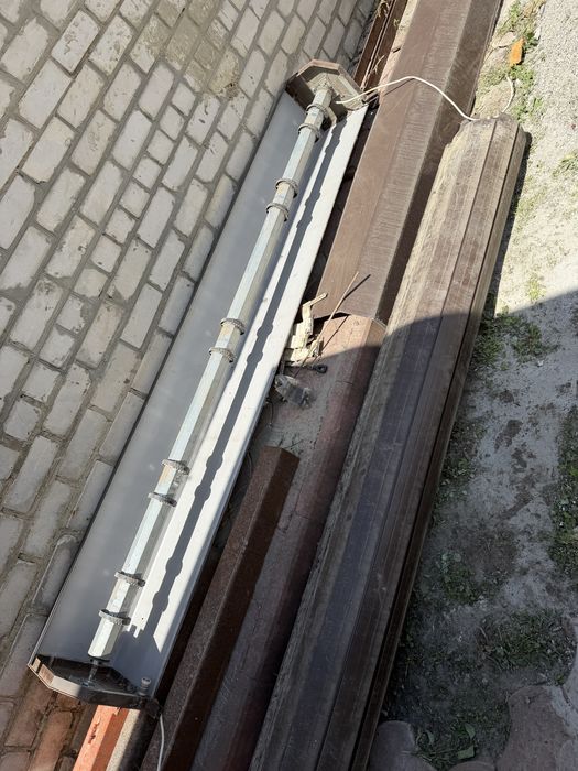 Ворота ролети з механізмом підйому