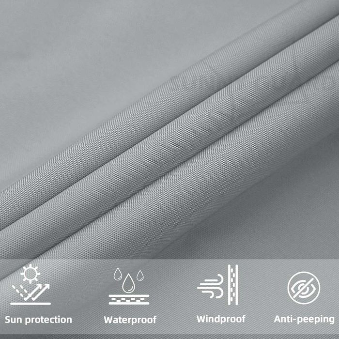 SUNNY GUARD Toldo vela de sombra, 2 x 4 m