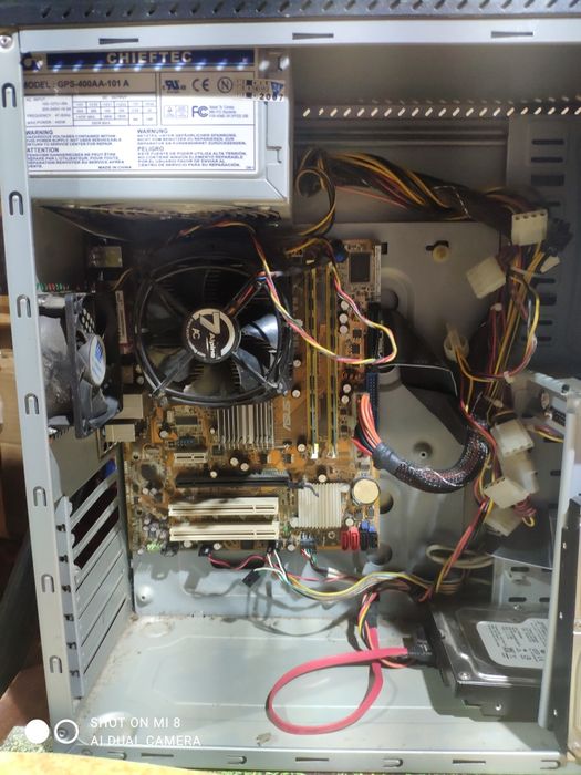 Системник в рабочем состоянии