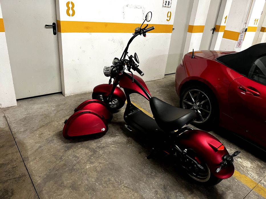 Mangosteen M1 | Scooter Elétrica | 75 km/h | ~1.300 km | Extras