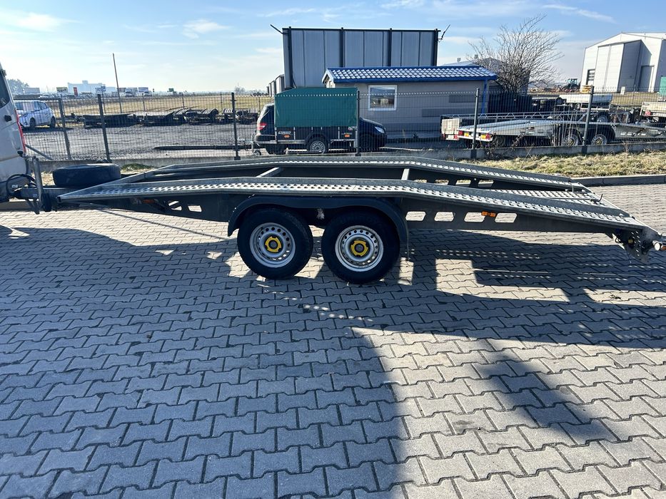 Przyczepa laweta szwajcarka dmc 2500 kg