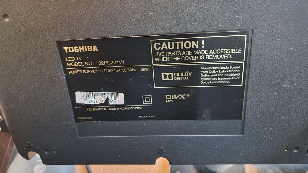 Телевізор  TOSHIBA 32PU201V1