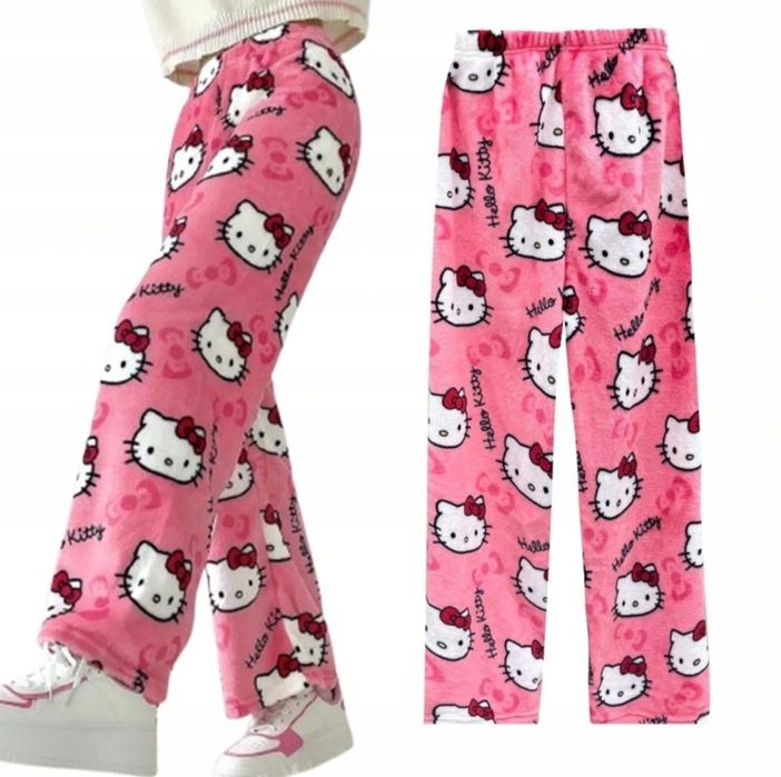 Wygodne i Przytulne Spodnie Hello Kitty