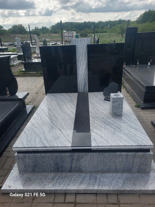 Nr.22.Tanie pomniki od 4500 zł .NAGROBKI Granitowe.