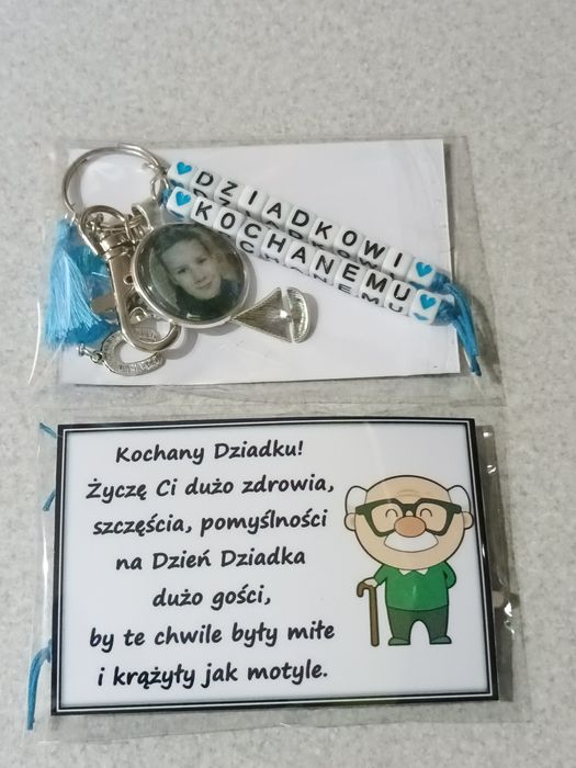 Breloczki upominki Dzień Babci, Dziadka