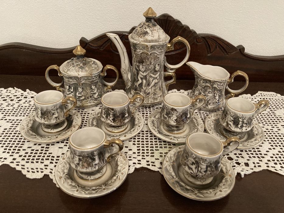 Serviço café chinês antigo