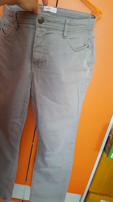 spodnie  - szare rozmiar 54 używane