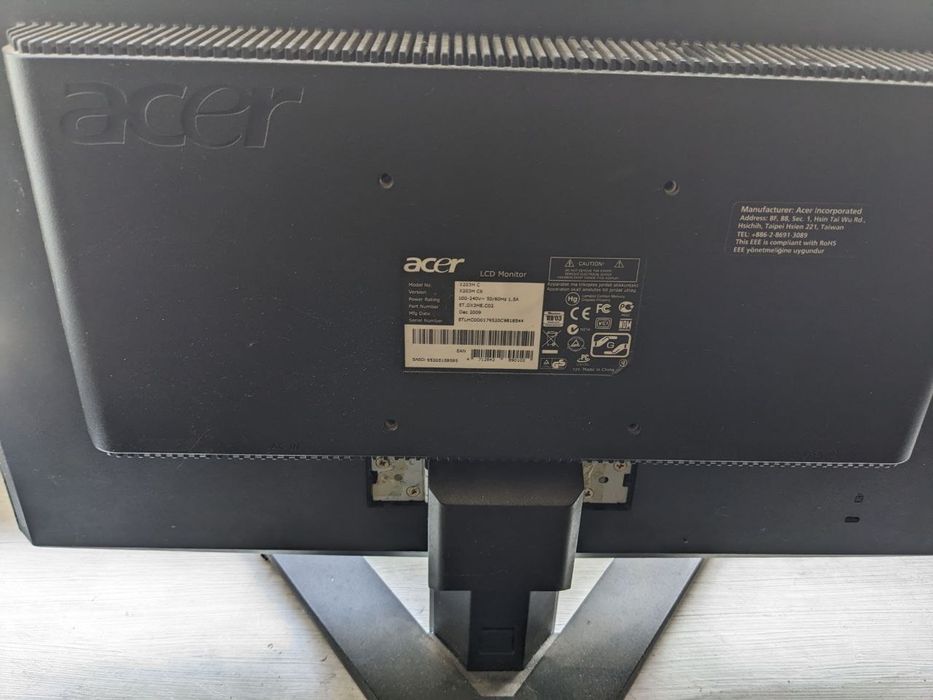 Монітор Acer X203H