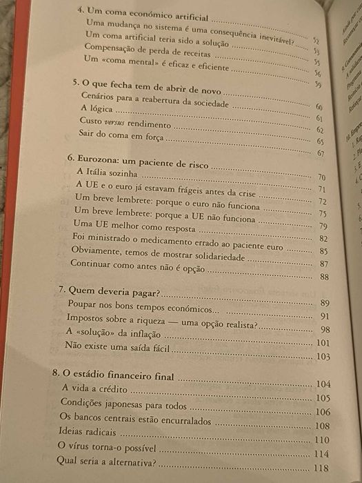 Livro "Coronomics - Depois do choque do coronavírus..." Daniel Stelter
